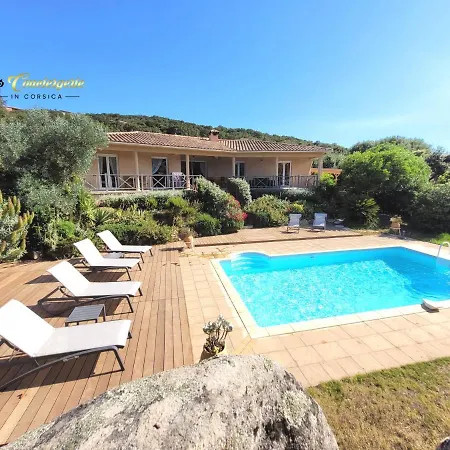 125m2 6/8 Pers Trinite De Vecchio Piscine بيت للعطل بورتو فيكشْيو