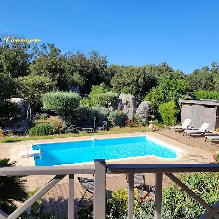 بيت للعطل 125m2 6/8 Pers Trinite De Vecchio Piscine بورتو فيكشْيو